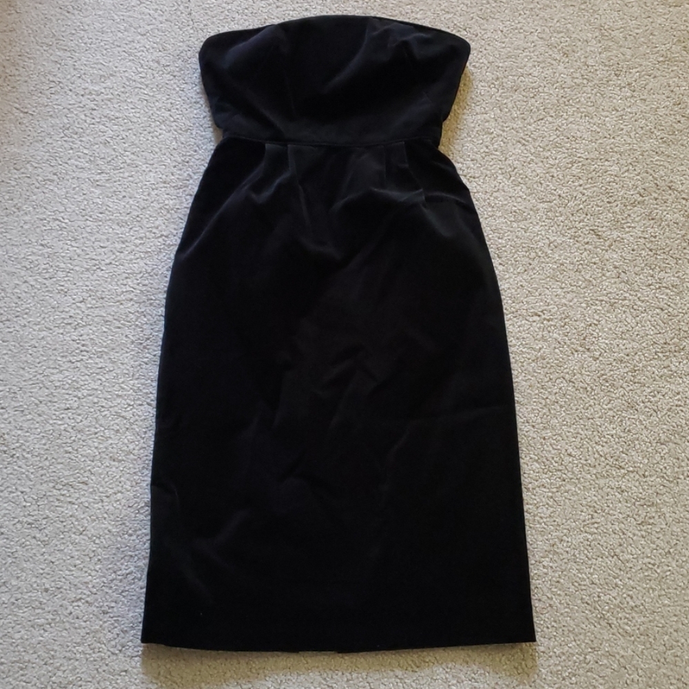 Fabulous black velvet dress